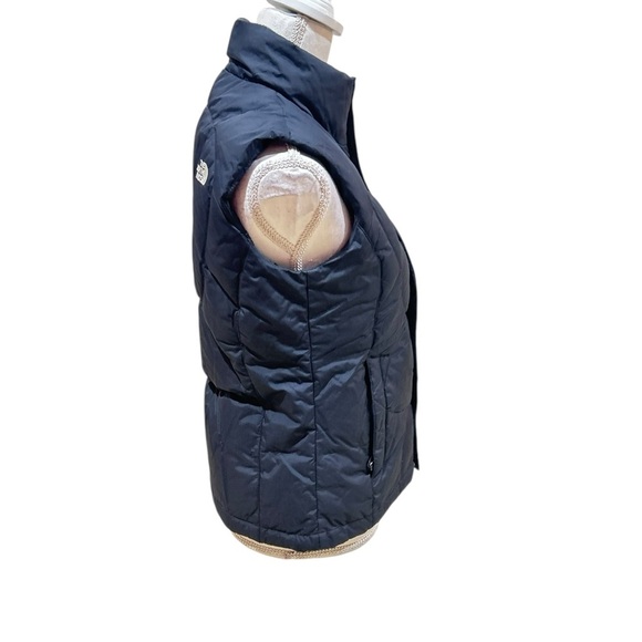 The North Face black zippered Quilted Vest interior pockets size small - Picture 6 of 14